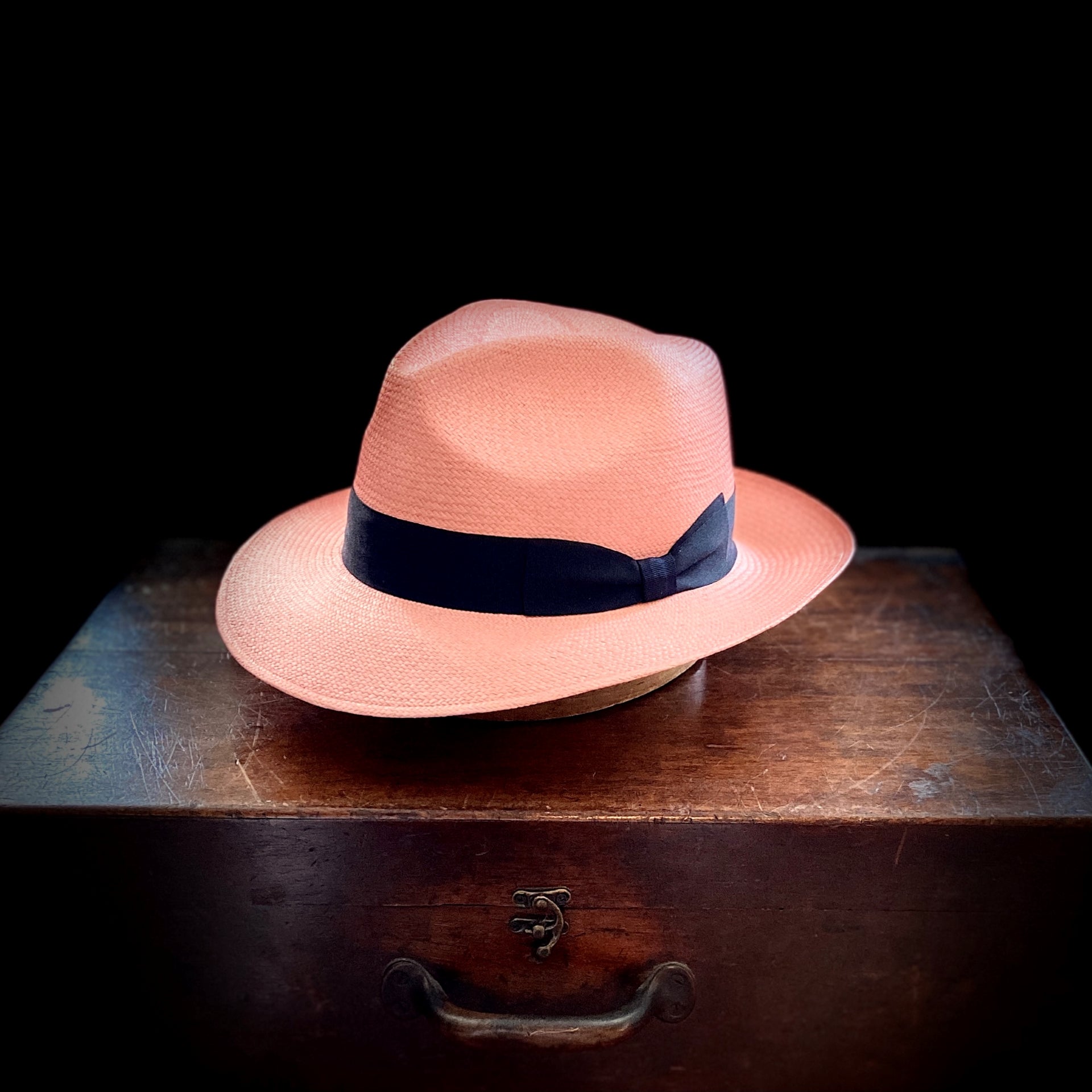 New Arrival Classical Panama Hat Rosa [Fast Shipping and Box Packing]