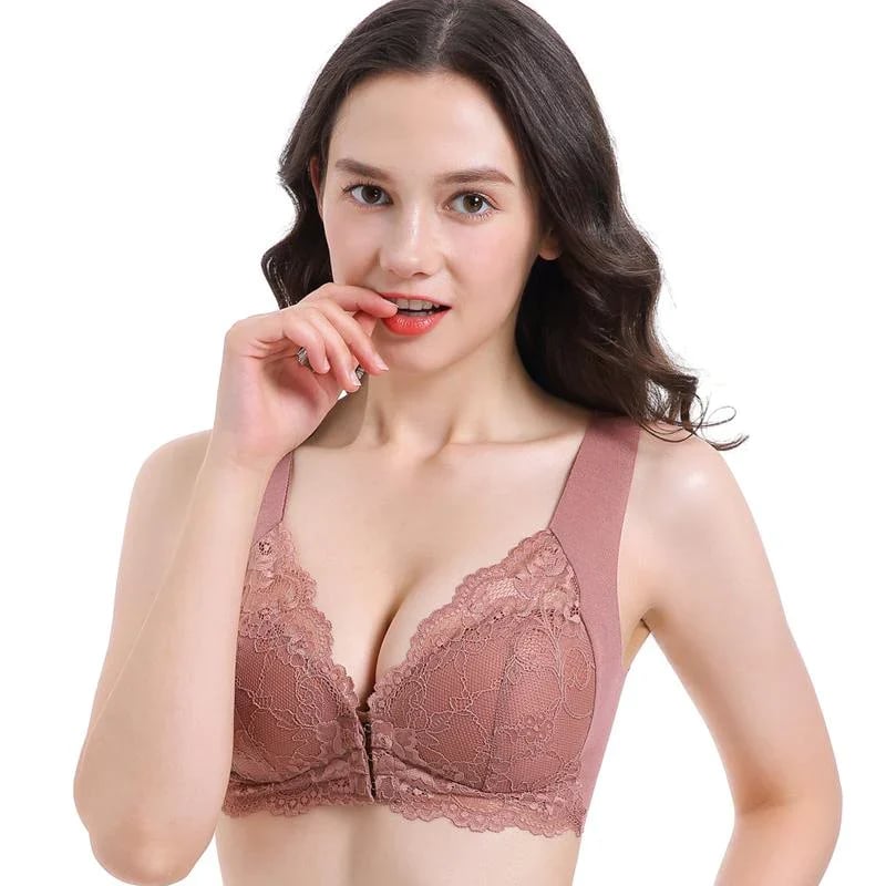 👙Freietaube Spitzen-BH mit vorderem Schnalle🎀Kauf 3 und 20% Rabatt