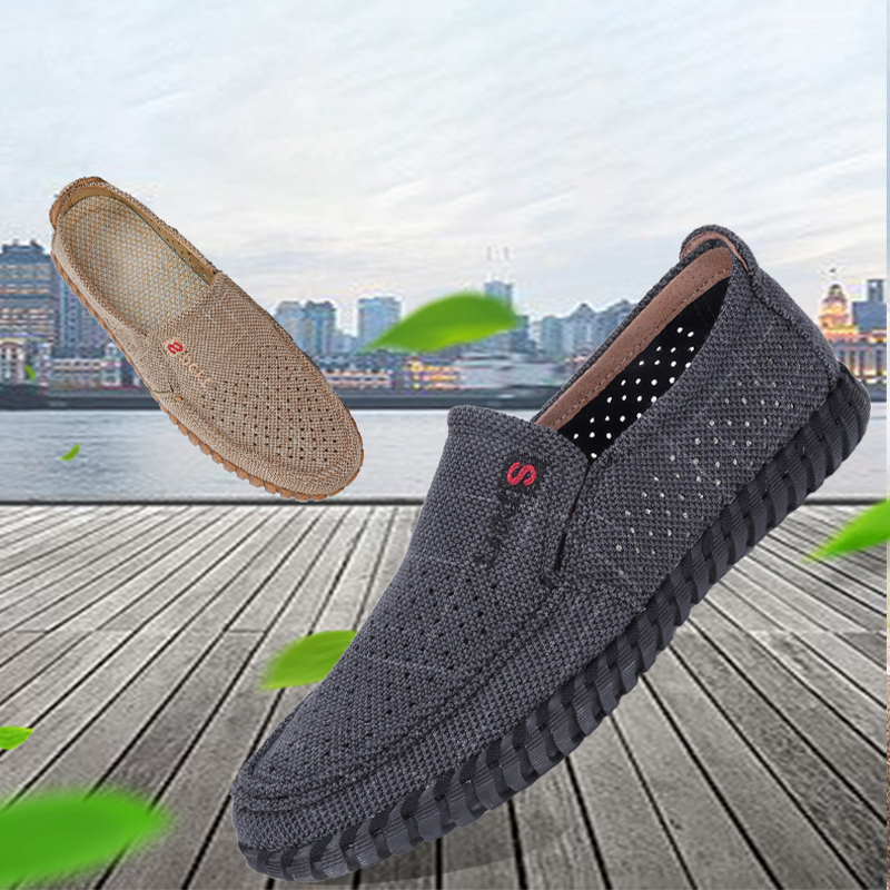 Atmungsaktive Herren-Business-Freizeitschuhe mit weicher Sohle