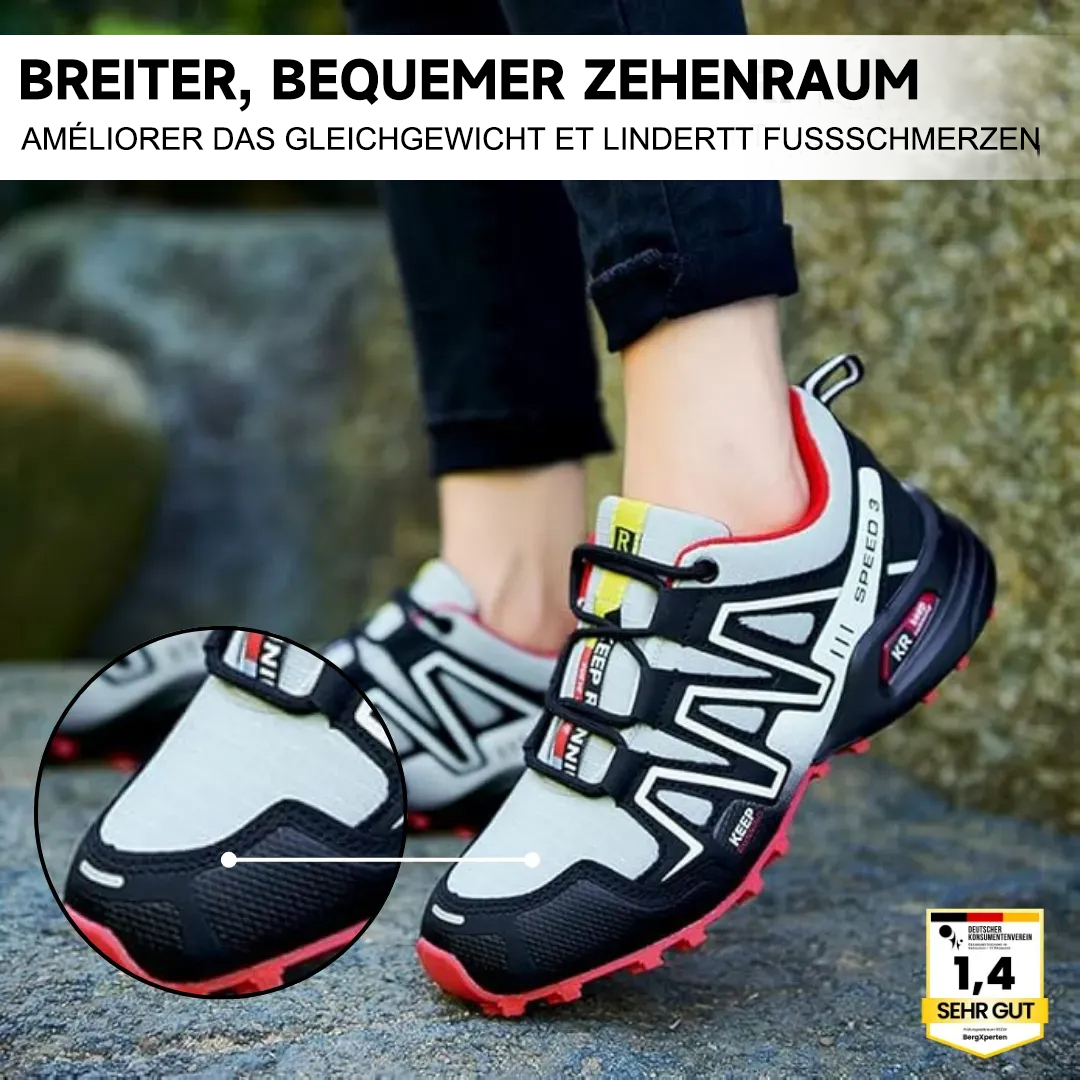 OrthoTrekking - chaussures de trekking et de randonnée ergonomiques et antidouleur
