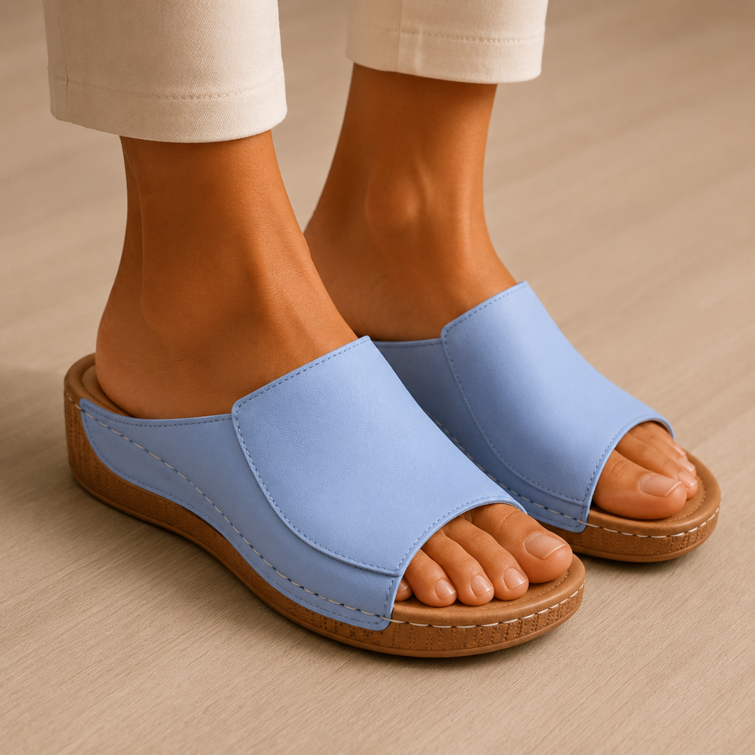 VivaStep Sandalen - Anatomisch entlastende & rutschfeste Sandalen | Ergonomisches Design-Kostenloser Versand