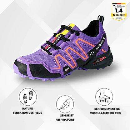 OrthoTrekking - chaussures de trekking et de randonnée ergonomiques et antidouleur