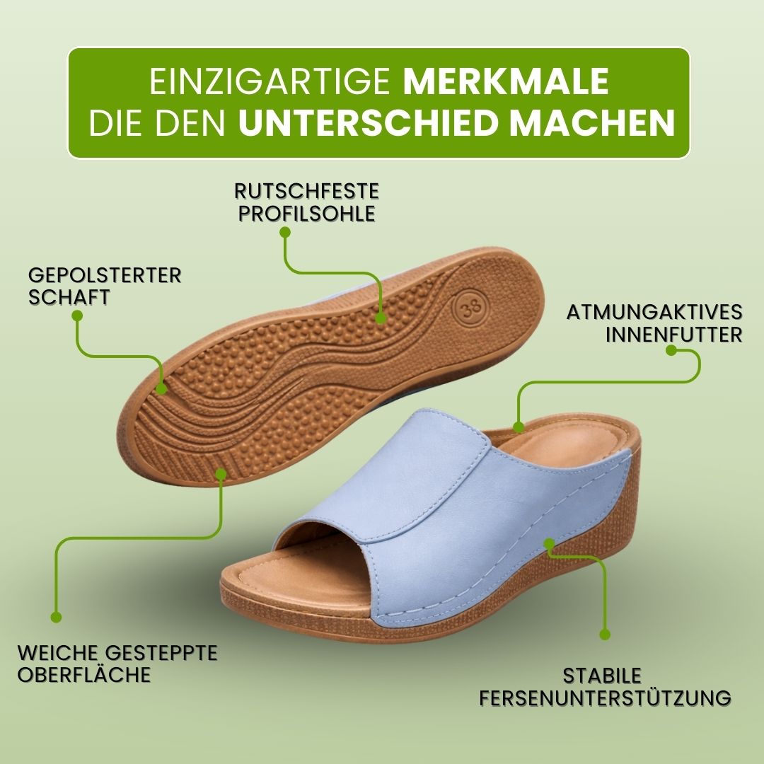 VivaStep Sandalen - Anatomisch entlastende & rutschfeste Sandalen | Ergonomisches Design-Kostenloser Versand
