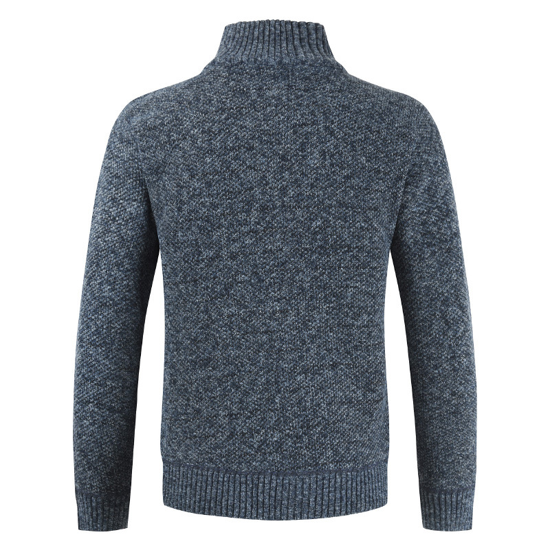 Herren-Cardigan aus Kaschmir mit Reißverschluss