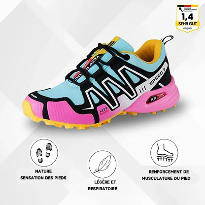 OrthoTrekking - chaussures de trekking et de randonnée ergonomiques et antidouleur