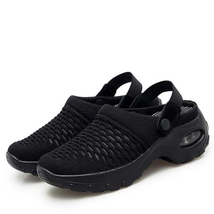 57 % Rabatt – Bequeme, gepolsterte und rutschfeste Plateau-Sandalen für Damen