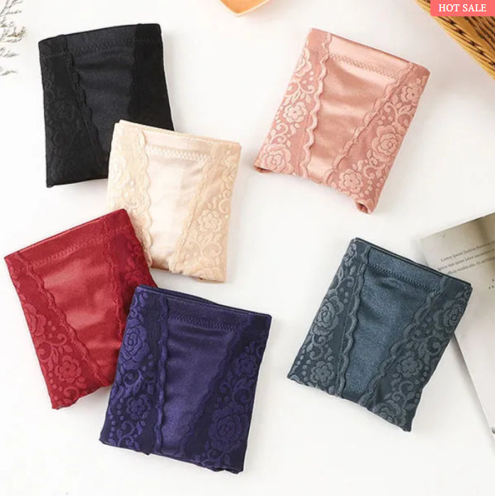 SPITZE CHIFFON ATMUNGSAKTIV HOHE TAILLE BAUCH HÜFTE-UP HÖSCHEN