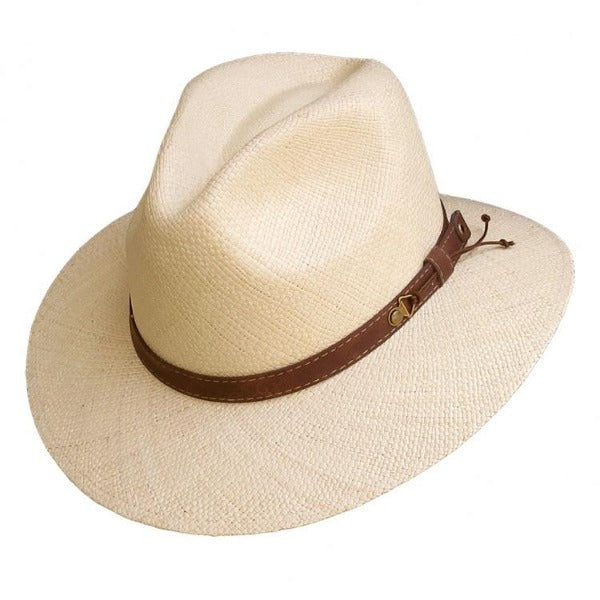 Can be rolls up for packing-Loreto Ecuador Straw Panama Hat -  Paja Toquilla [Box Packing]