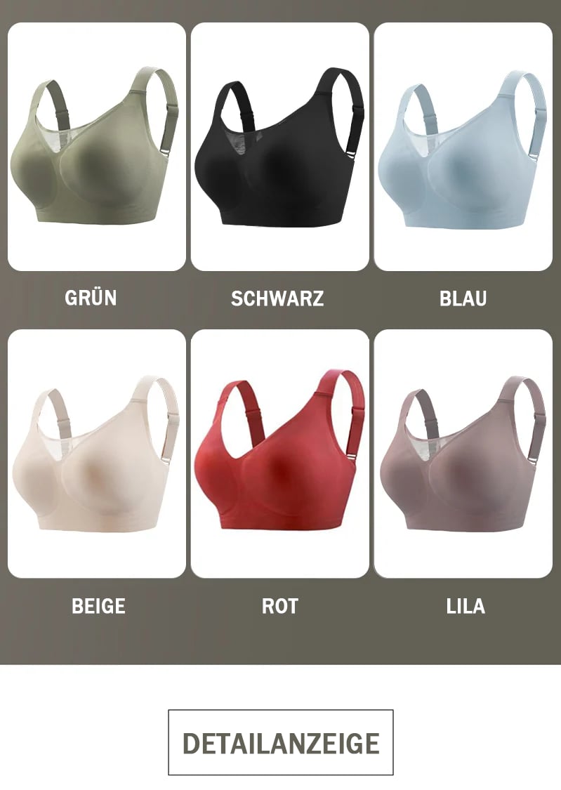🔥Jahresendaktion 70% Rabatt💕Nahtloser BH mit breiten Trägern (Kaufen Sie 2 gratis Versand)