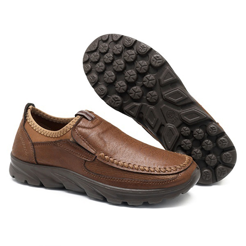 🔥HOT SALE🎁--50% OFF 🎉MENS HANDMADE CASUAL COMFY  SLIP ON LOAFERS
