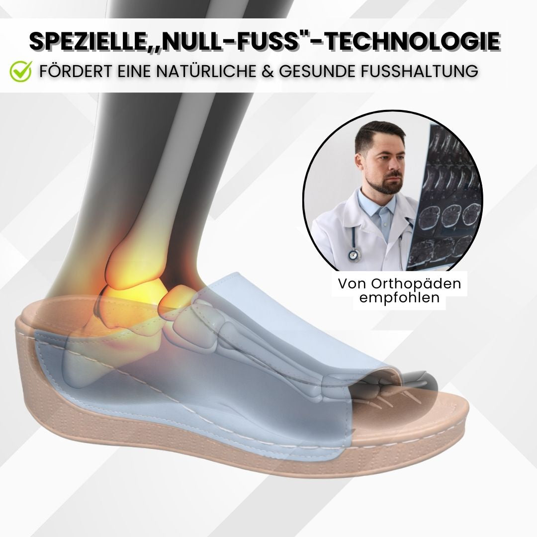VivaStep Sandalen - Anatomisch entlastende & rutschfeste Sandalen | Ergonomisches Design-Kostenloser Versand