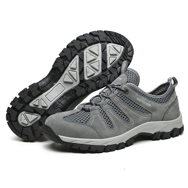 KOMFORTABLE ORTHOPÄDISCHE WANDERSNEAKERS FÜR HERREN IM FREIEN