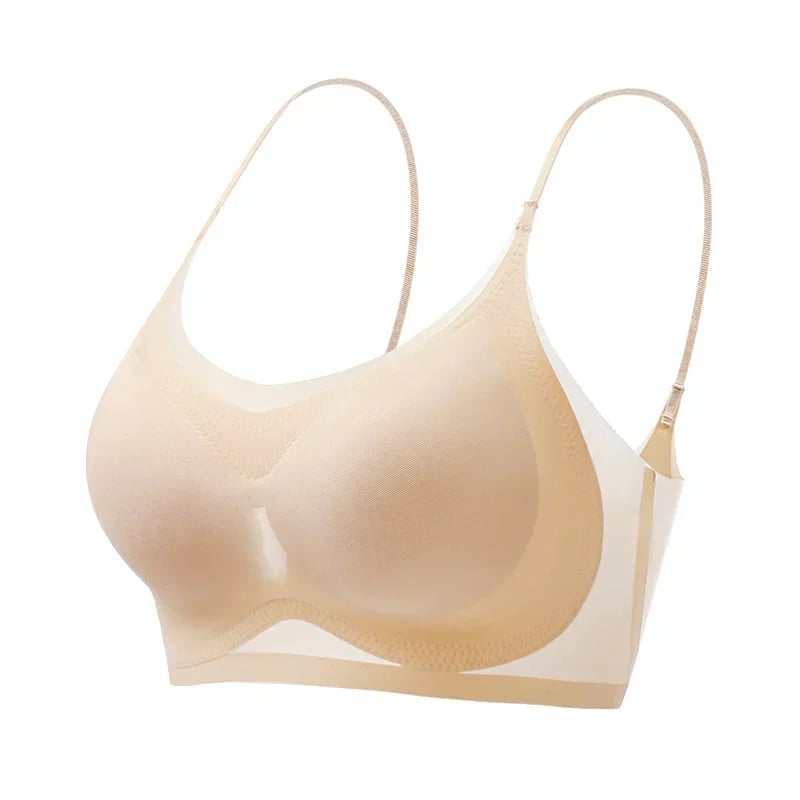 🔥1 KAUFEN, 1 GRATIS-ULTRA-DÜNNE PLUS GRÖSSE EIS SEIDE KOMFORT BH