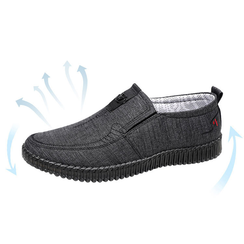 MEN'S TENDON SOLE CASUAL CLOTH SHOES