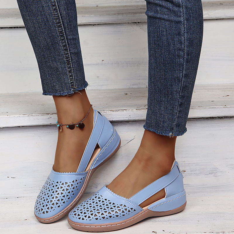 [Mother's Day 50%% off🔥]Super Comfortable Retro Velcro Leather Sandals