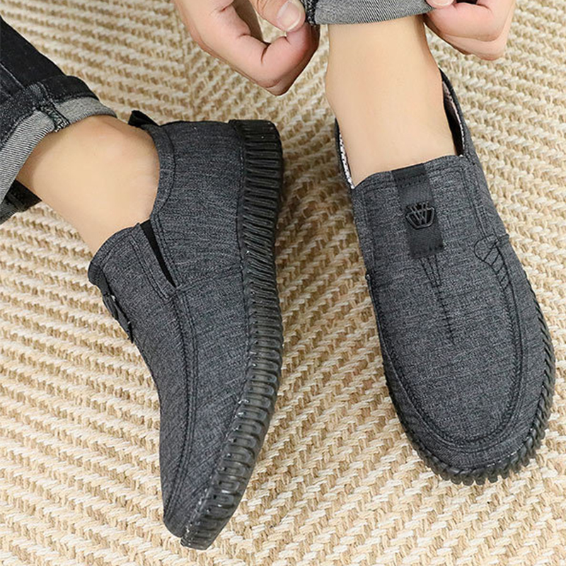 MEN'S TENDON SOLE CASUAL CLOTH SHOES