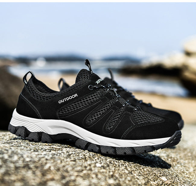 MEN'S OUTDOOR COMFORTABLE ORTHOPEDIC HIKING SNEAKERS