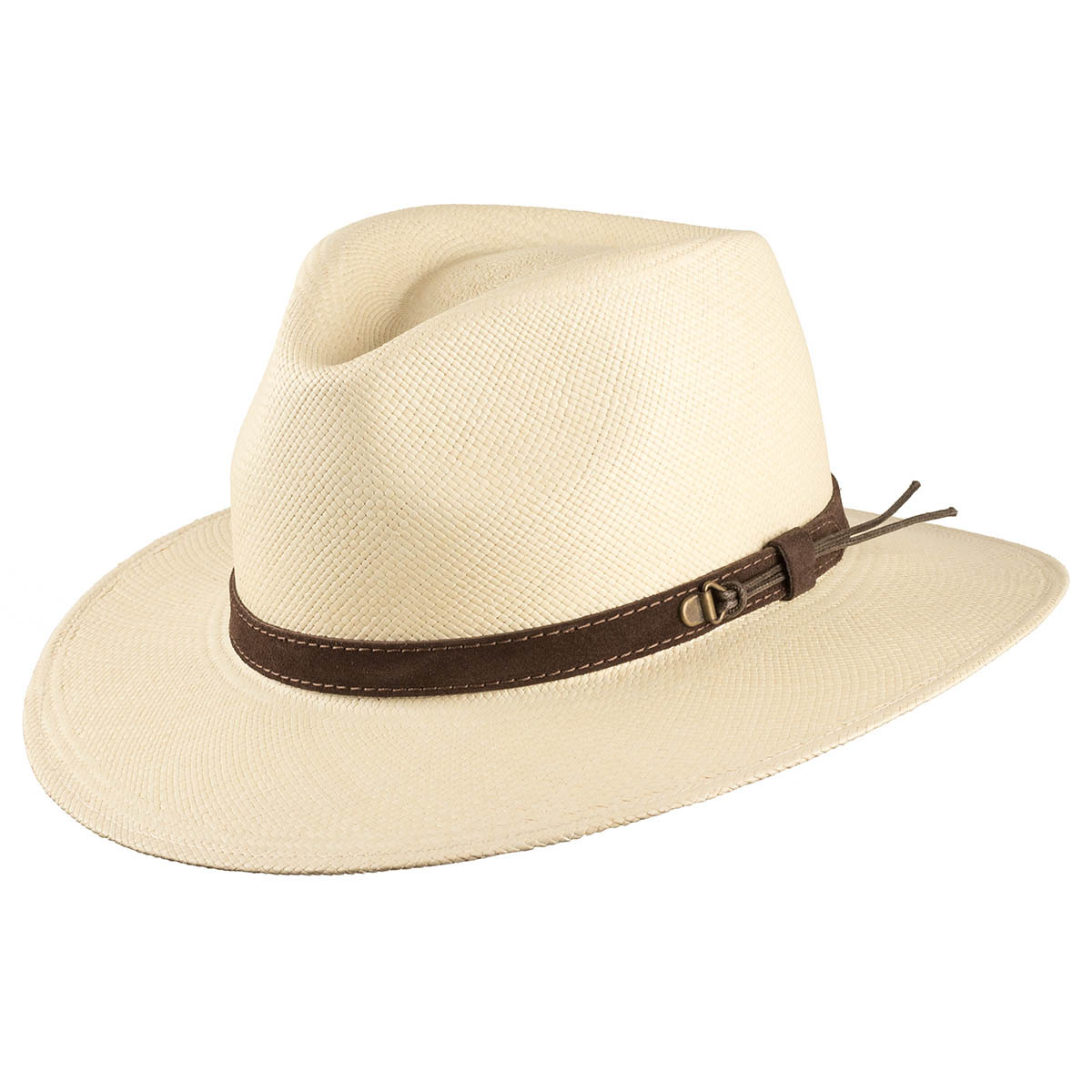 Can be rolls up for packing-Loreto Ecuador Straw Panama Hat -  Paja Toquilla [Box Packing]