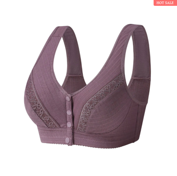 2023 FRONTKNOPF-BH AUS ATMUNGSAKTIVER, HAUTFREUNDLICHER BAUMWOLLE