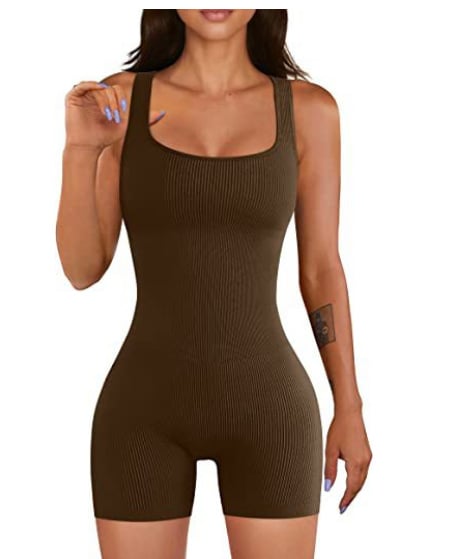 🔥Last-Day-Aktion 70% RABATT🍑Einfarbiger Leggings-Sport-/Yoga-Overall