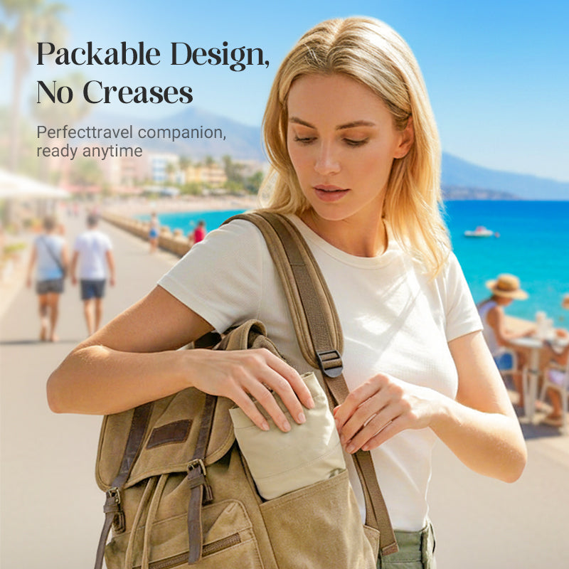 Shadecraft™ – UPF 50+ 360° Coverage Bucket Hat with Detachable Face Cover & Neck Flap + 50% OFF