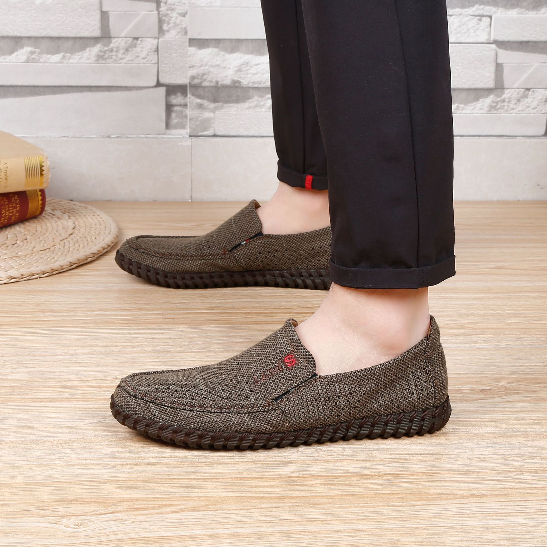 Atmungsaktive Herren-Business-Freizeitschuhe mit weicher Sohle