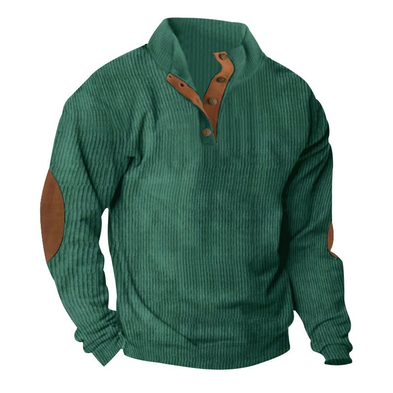 Casual stand-collar sweatshirts for men