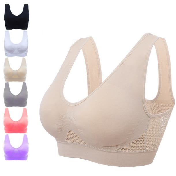 🔥2 Kaufen, 10% Rabatt👙Atmungsaktiver, kühler Liftup-Air-BH