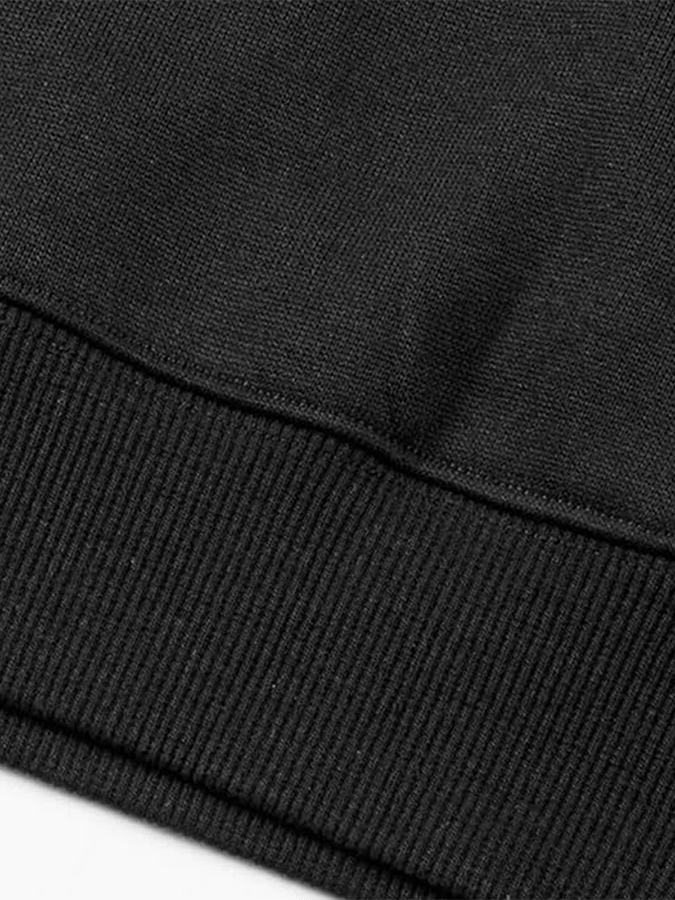 Men's Fashionable Color Block Half Zip Outdoor Casual Sweatshirt