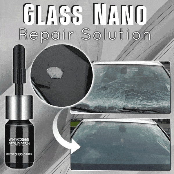 👍Flüssiges Nano-Reparaturset für Autoglasfenster