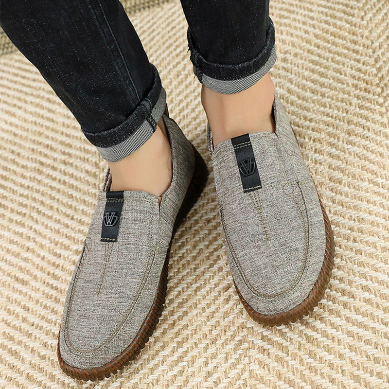 MEN'S TENDON SOLE CASUAL CLOTH SHOES