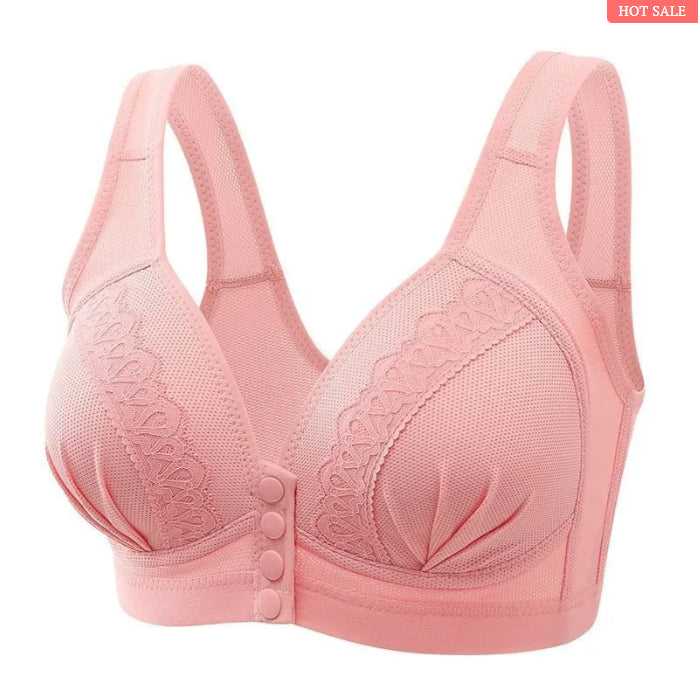 2023 FRONTKNOPF-BH AUS ATMUNGSAKTIVER, HAUTFREUNDLICHER BAUMWOLLE