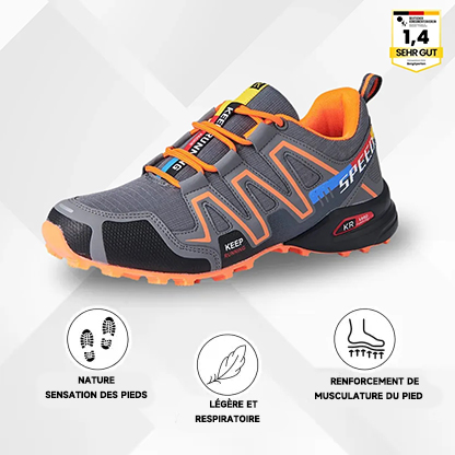 OrthoTrekking - chaussures de trekking et de randonnée ergonomiques et antidouleur