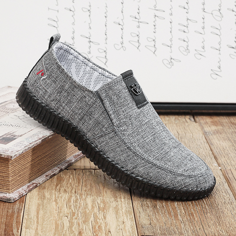 MEN'S TENDON SOLE CASUAL CLOTH SHOES