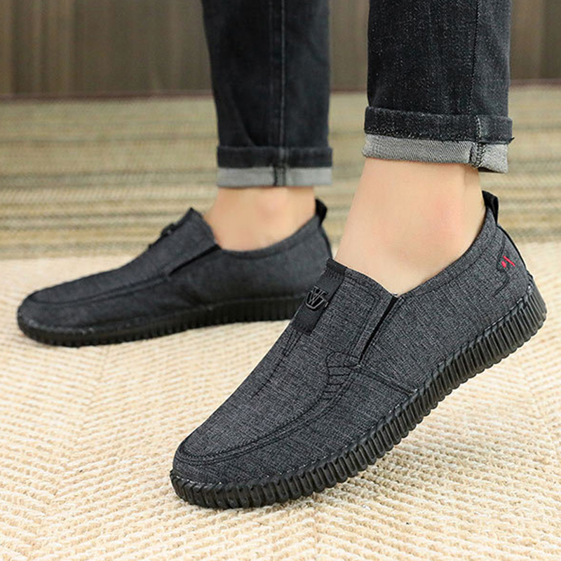 MEN'S TENDON SOLE CASUAL CLOTH SHOES
