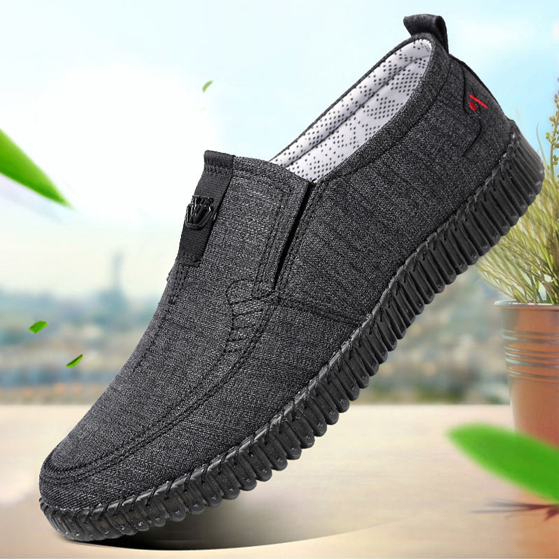 MEN'S TENDON SOLE CASUAL CLOTH SHOES