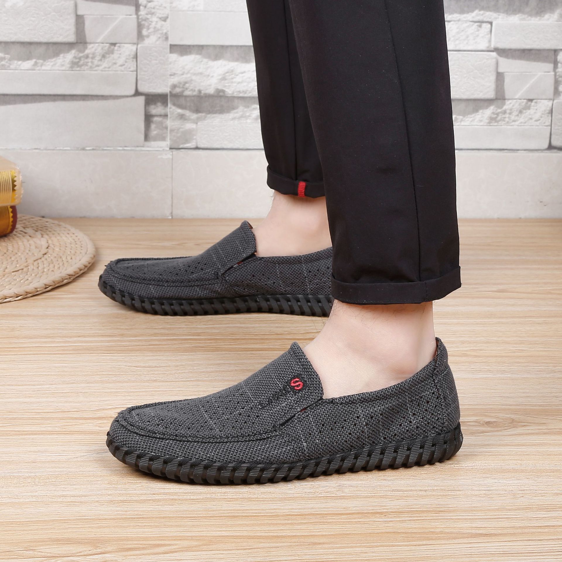 Atmungsaktive Herren-Business-Freizeitschuhe mit weicher Sohle
