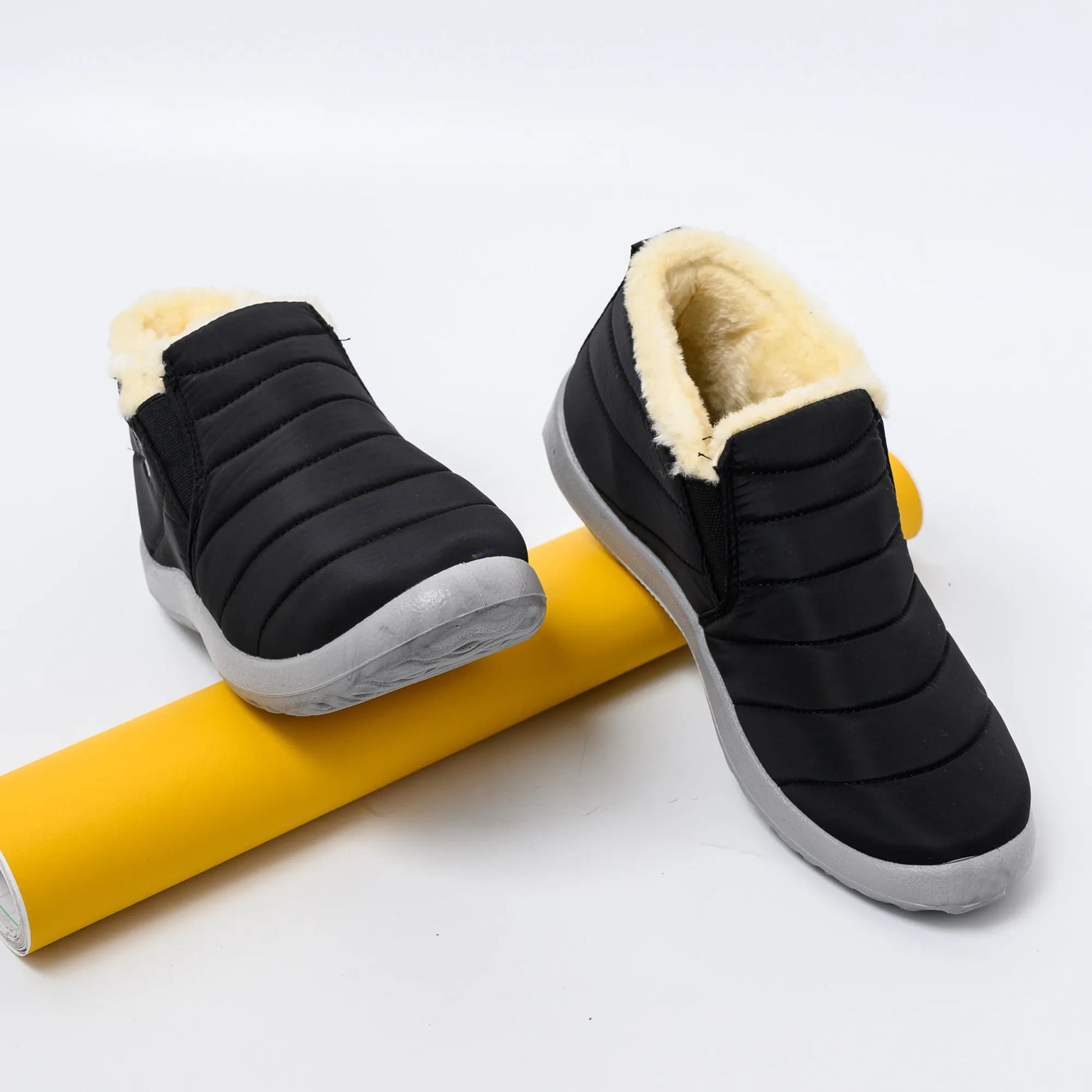 🔥HOT SALE 🎉Winter Water-Proof Winter Fur-Lined Soft Boots