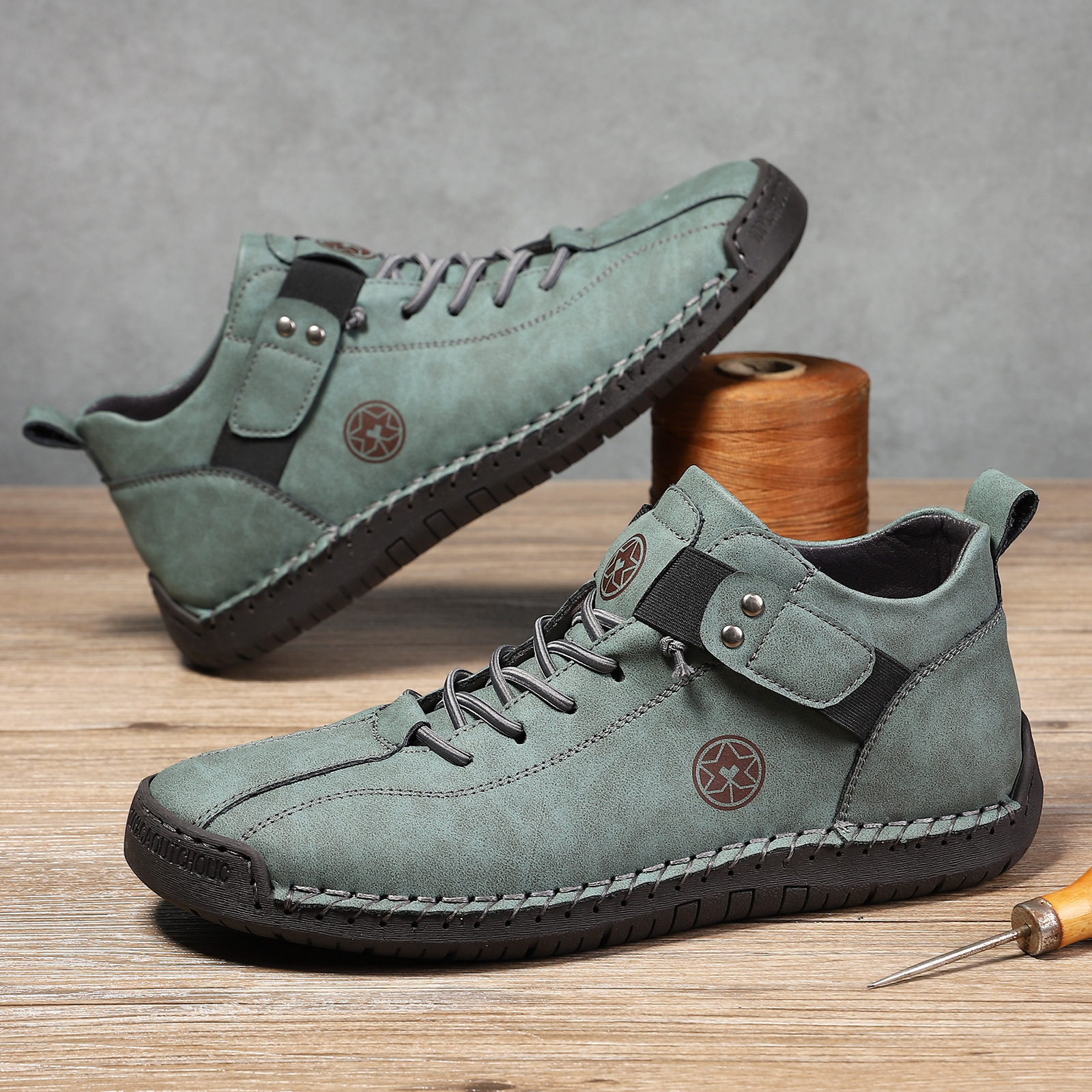 🔥Last day! 70% off!🔥 Men's Arch Support Handmade Leather Shoes - Effectively relieves plantar fasciitis, foot and heel pain