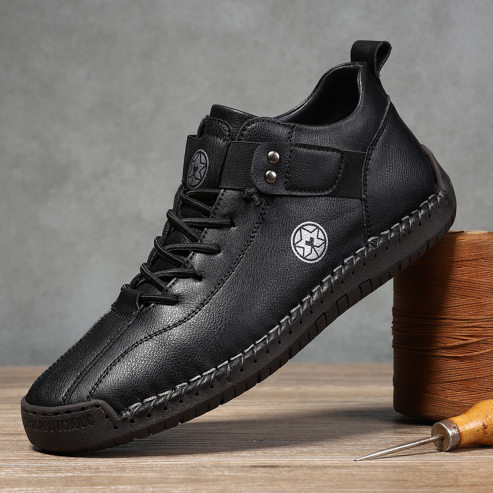 🔥Last day! 70% off!🔥 Men's Arch Support Handmade Leather Shoes - Effectively relieves plantar fasciitis, foot and heel pain