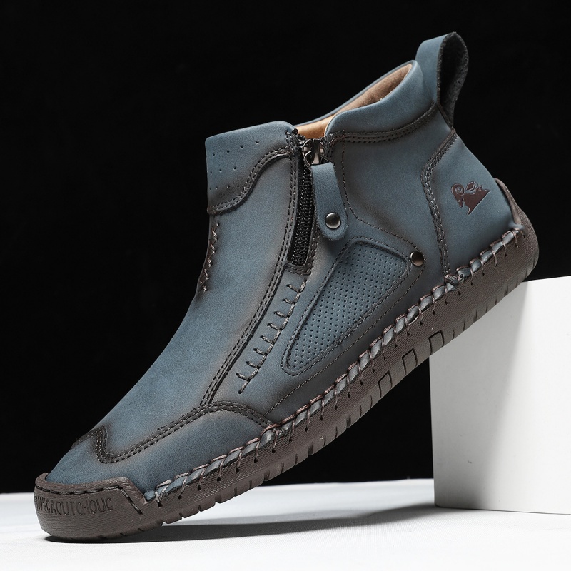 ✅ ASTM-zertifizierte Herren-Arbeitsstiefel aus Leder – Strapazierfähig, wasserdicht und rutschfest