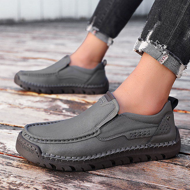 ⏰ 50% off - 2026 Newest Men's Orthopedic Leather Loafers