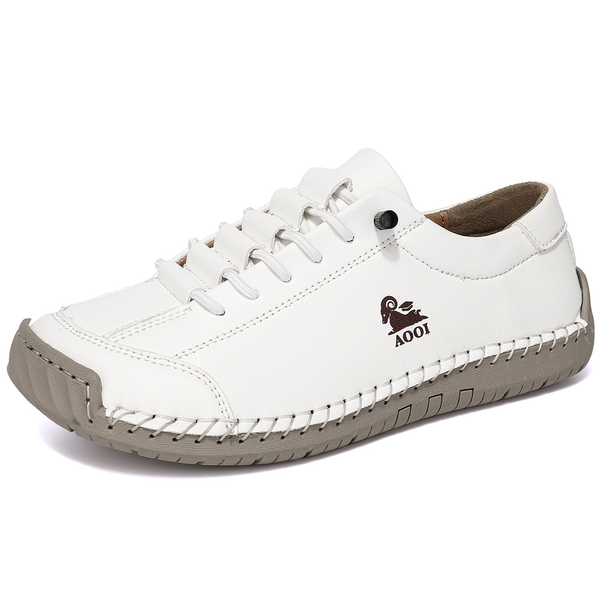 ( 50% de descuento - No te lo pierdas!) Zapatos de piel de becerro seleccionados - Zapatos ortop��dicos - - Duraderos, antideslizantes e impermeables (soporte de arco, alivio del dolor, unisex)