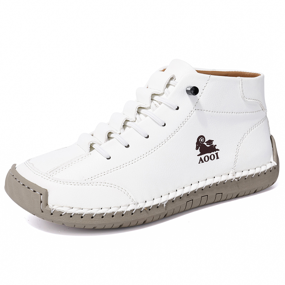 ( 50% de descuento - No te lo pierdas!) Zapatos de piel de becerro seleccionados - Zapatos ortop��dicos - - Duraderos, antideslizantes e impermeables (soporte de arco, alivio del dolor, unisex)