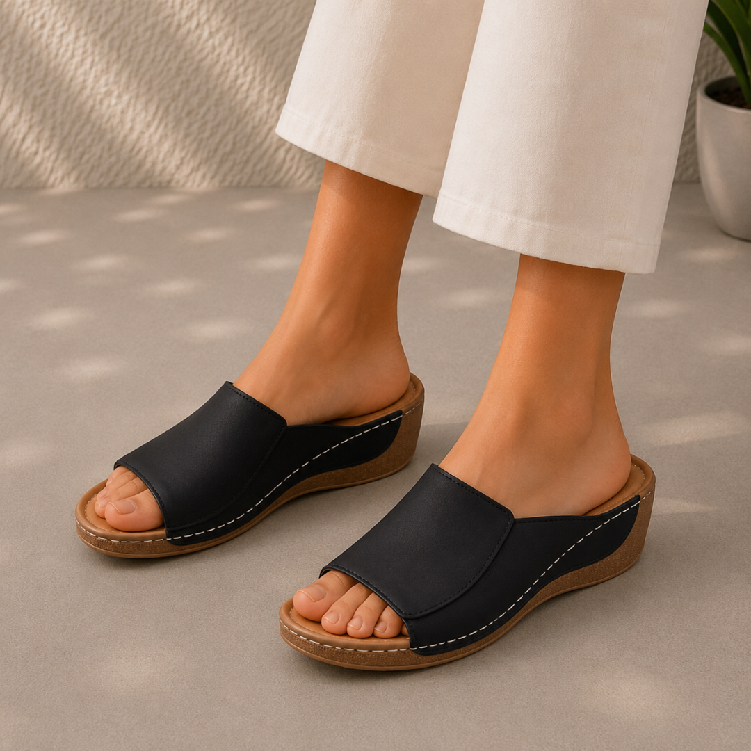 VivaStep Sandalen - Anatomisch entlastende & rutschfeste Sandalen | Ergonomisches Design-Kostenloser Versand