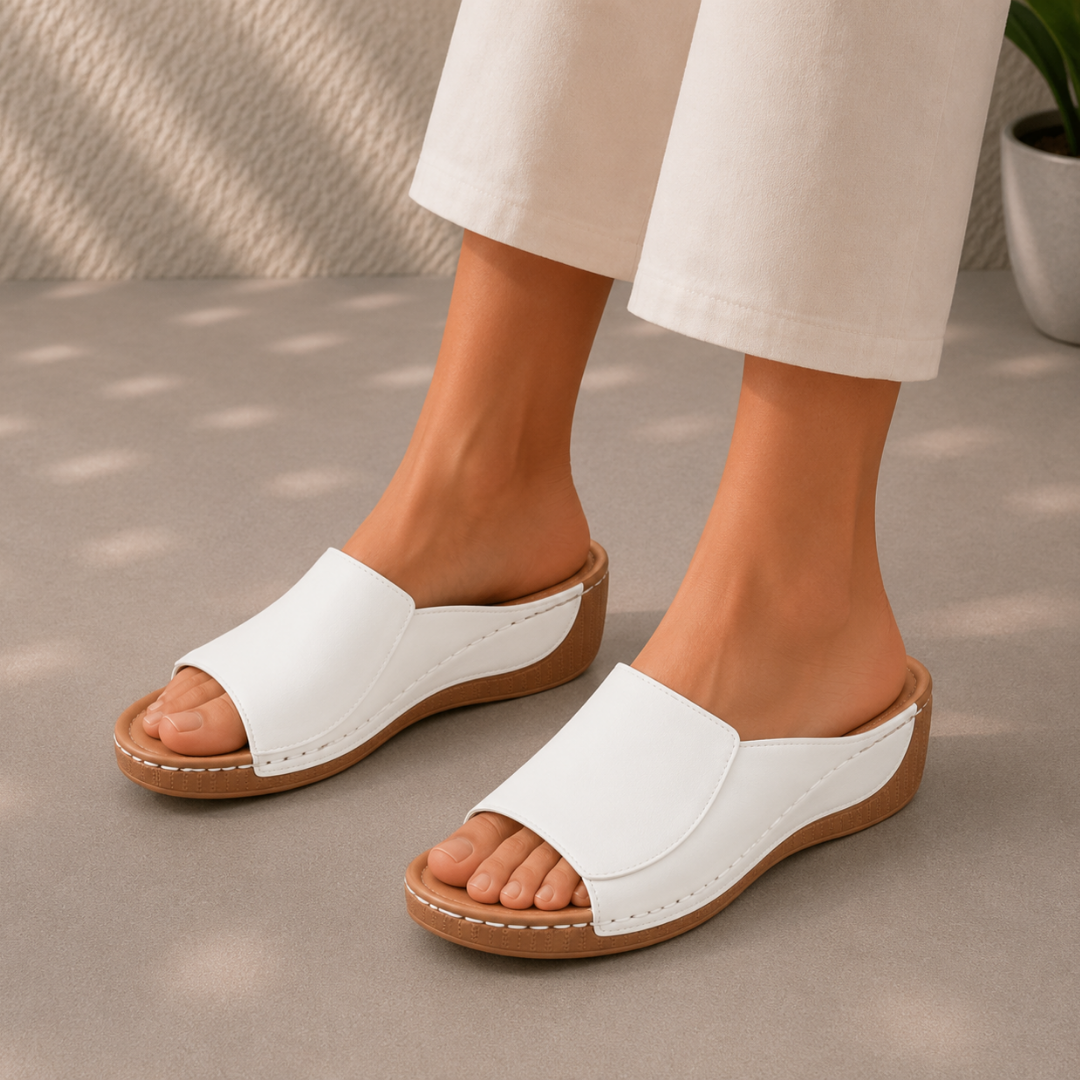 VivaStep Sandalen - Anatomisch entlastende & rutschfeste Sandalen | Ergonomisches Design-Kostenloser Versand