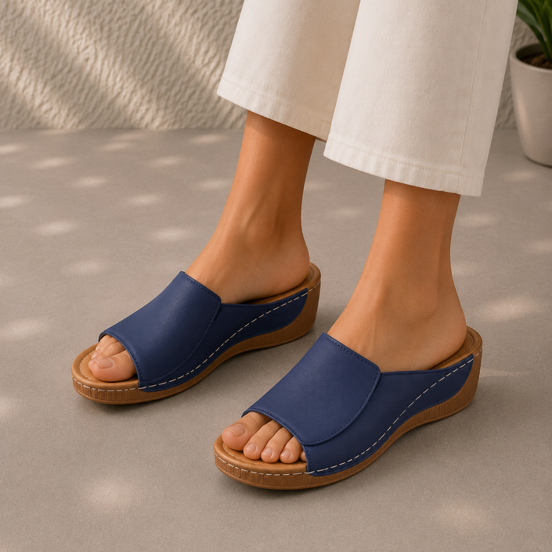 VivaStep Sandalen - Anatomisch entlastende & rutschfeste Sandalen | Ergonomisches Design-Kostenloser Versand