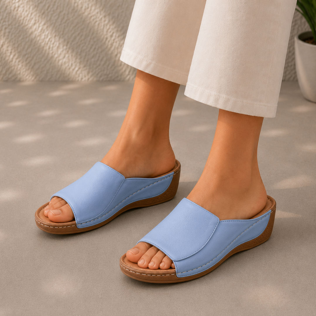 VivaStep Sandalen - Anatomisch entlastende & rutschfeste Sandalen | Ergonomisches Design-Kostenloser Versand