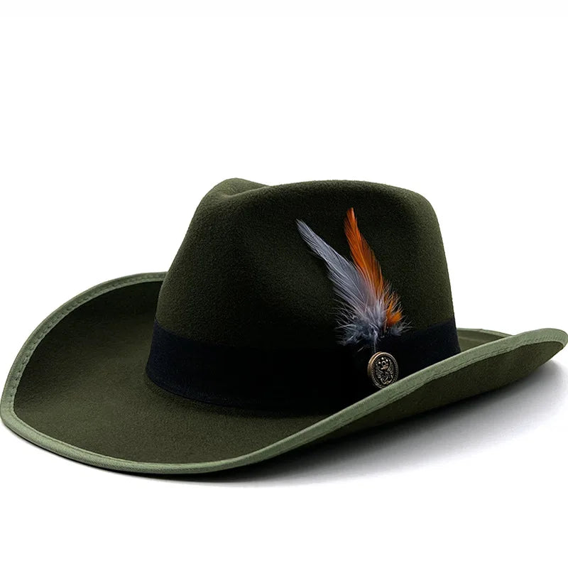 Winchester Feathers Baumwoll-Cowboyhut