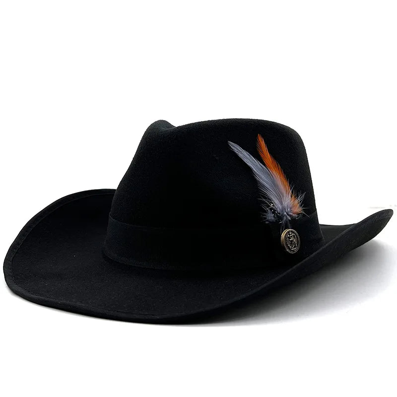 Winchester Feathers Baumwoll-Cowboyhut